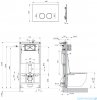 Omnires Flush Set Strongframe stelaż podtynkowy do WC z ECO spłukiwaniem przycisk spłukujący miedź połysk STFWCECO1M-RCP
